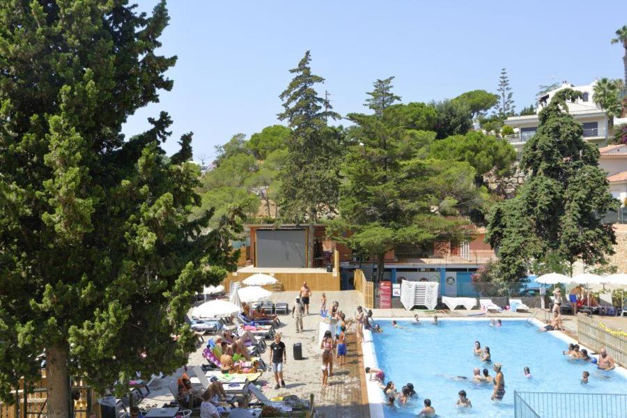 Hotel Camping Senia Cala Canyelles Lloret de Mar Exterior foto