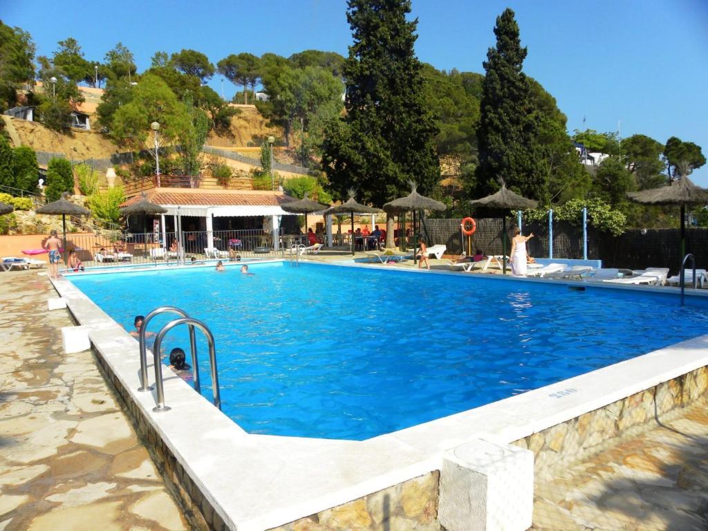 Hotel Camping Senia Cala Canyelles Lloret de Mar Exterior foto