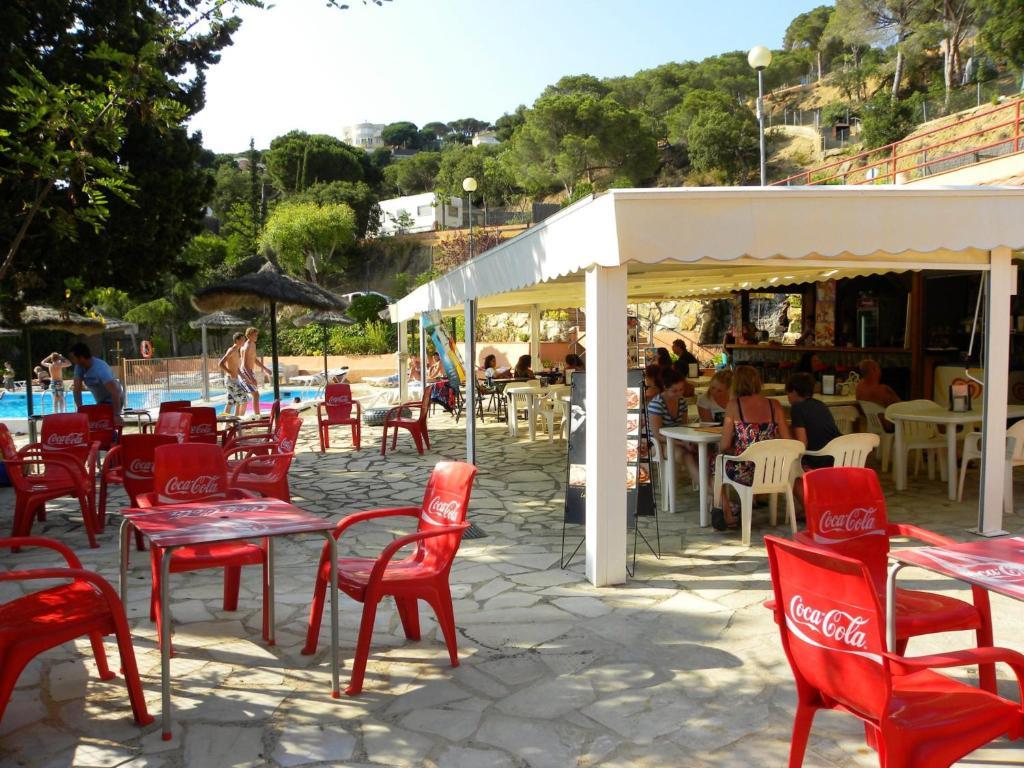 Hotel Camping Senia Cala Canyelles Lloret de Mar Exterior foto