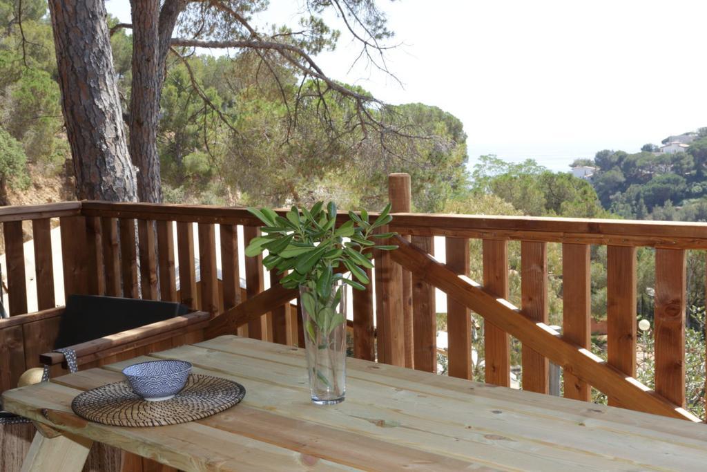 Hotel Camping Senia Cala Canyelles Lloret de Mar Exterior foto