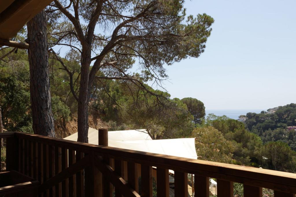 Hotel Camping Senia Cala Canyelles Lloret de Mar Exterior foto