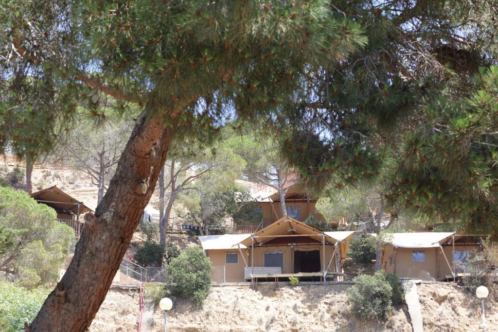 Hotel Camping Senia Cala Canyelles Lloret de Mar Exterior foto