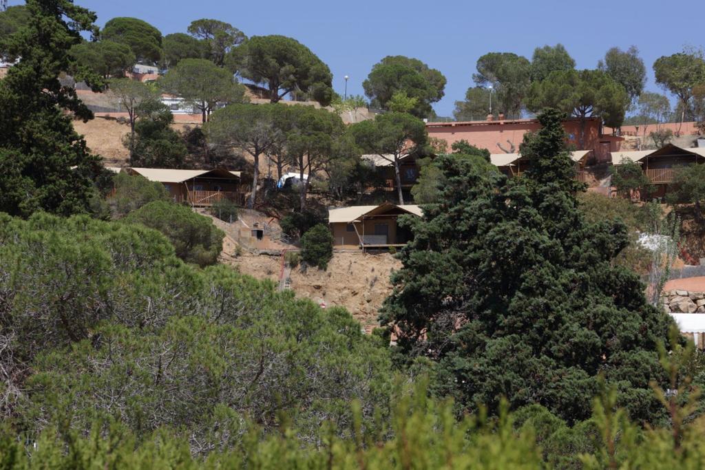Hotel Camping Senia Cala Canyelles Lloret de Mar Exterior foto
