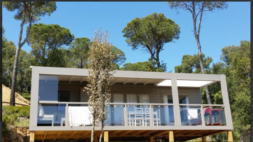 Hotel Camping Senia Cala Canyelles Lloret de Mar Exterior foto