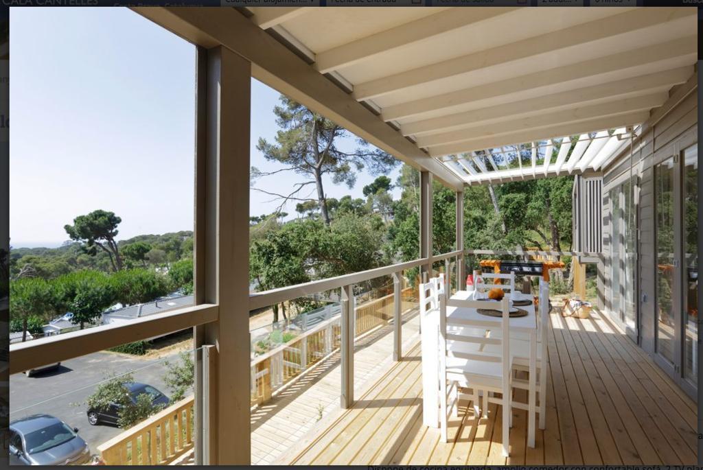 Hotel Camping Senia Cala Canyelles Lloret de Mar Exterior foto